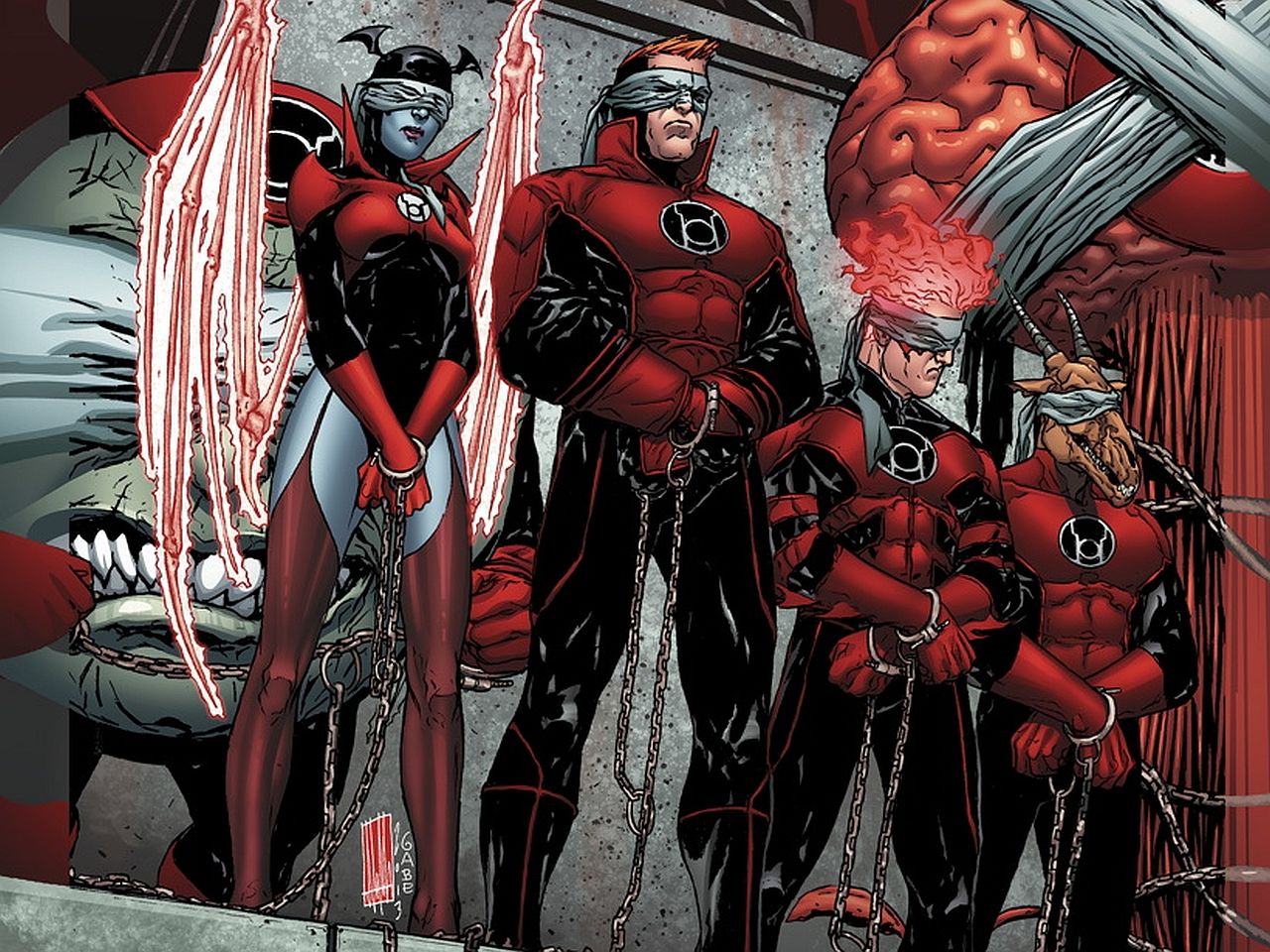 Red Lantern Corps Wallpapers