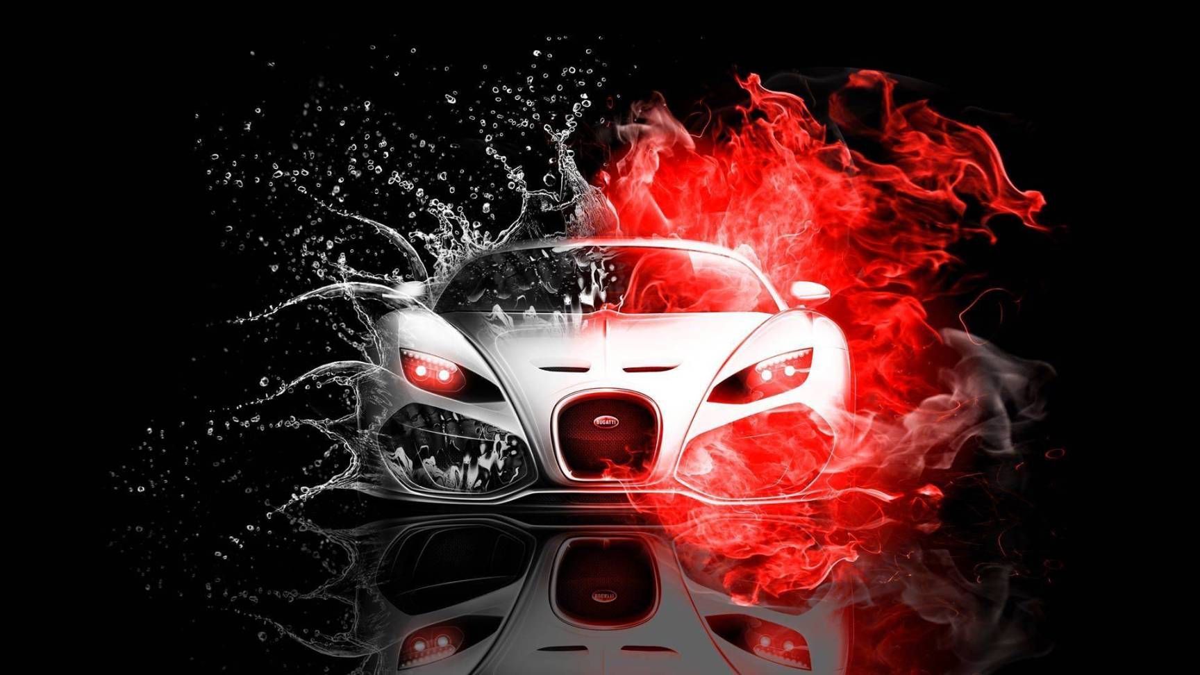 Red Neon Car Wallpapers