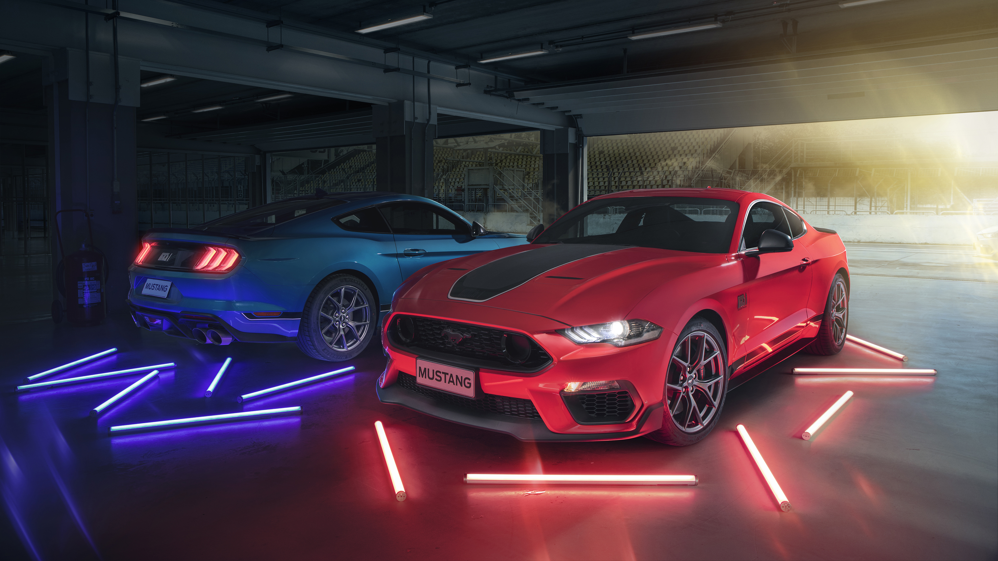 Red Neon Car Wallpapers