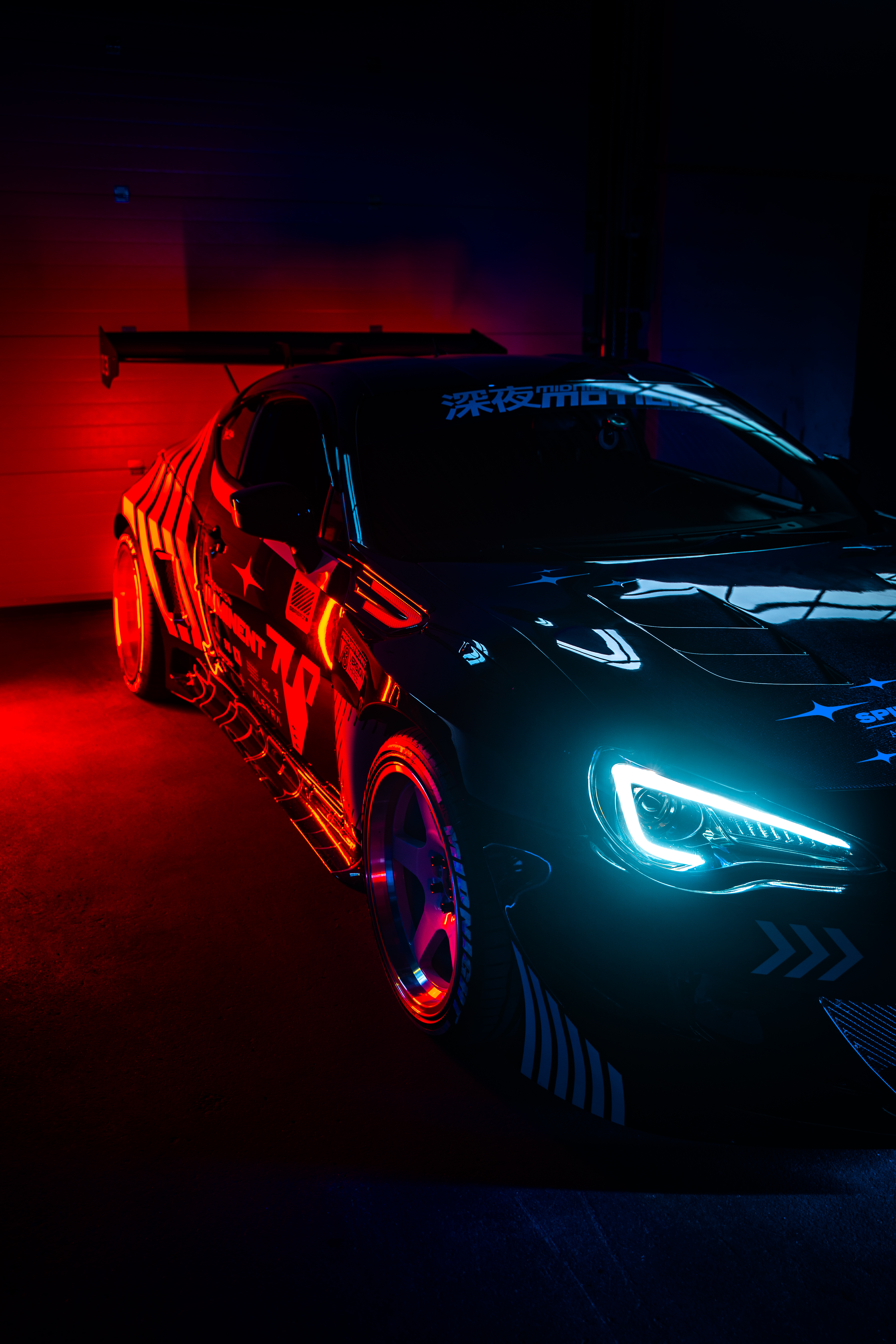 Red Neon Car Wallpapers