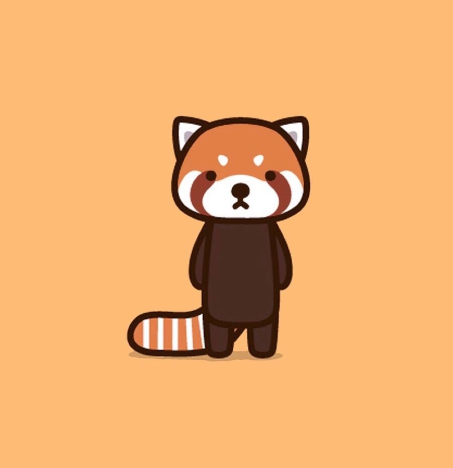 Red Panda Cute Cartoon Wallpapers