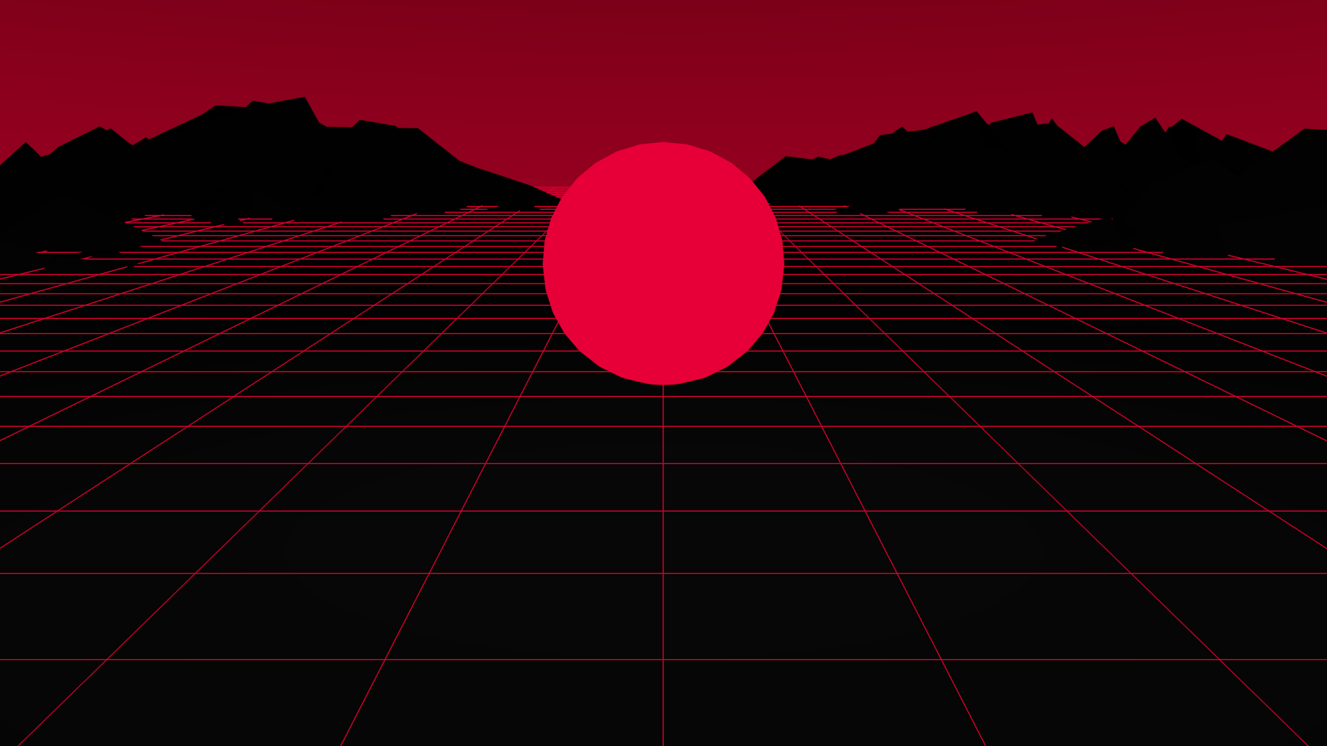 Red Retro 80S Aesthetic Wallpapers