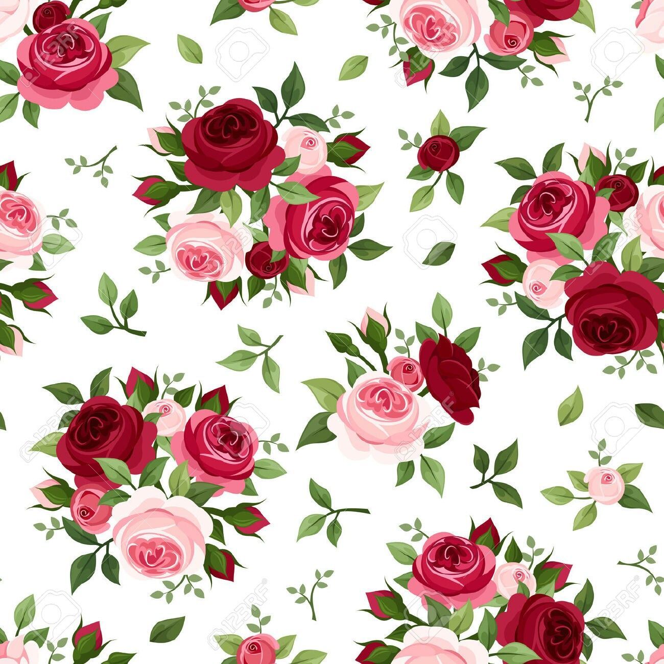 Red Rose Vintage Wallpapers