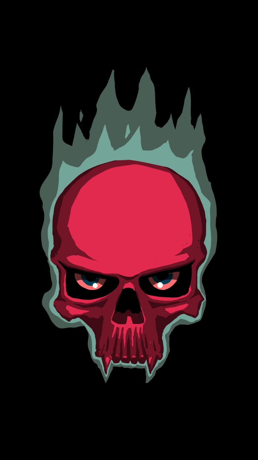 Red Skull Phone Wallpapers