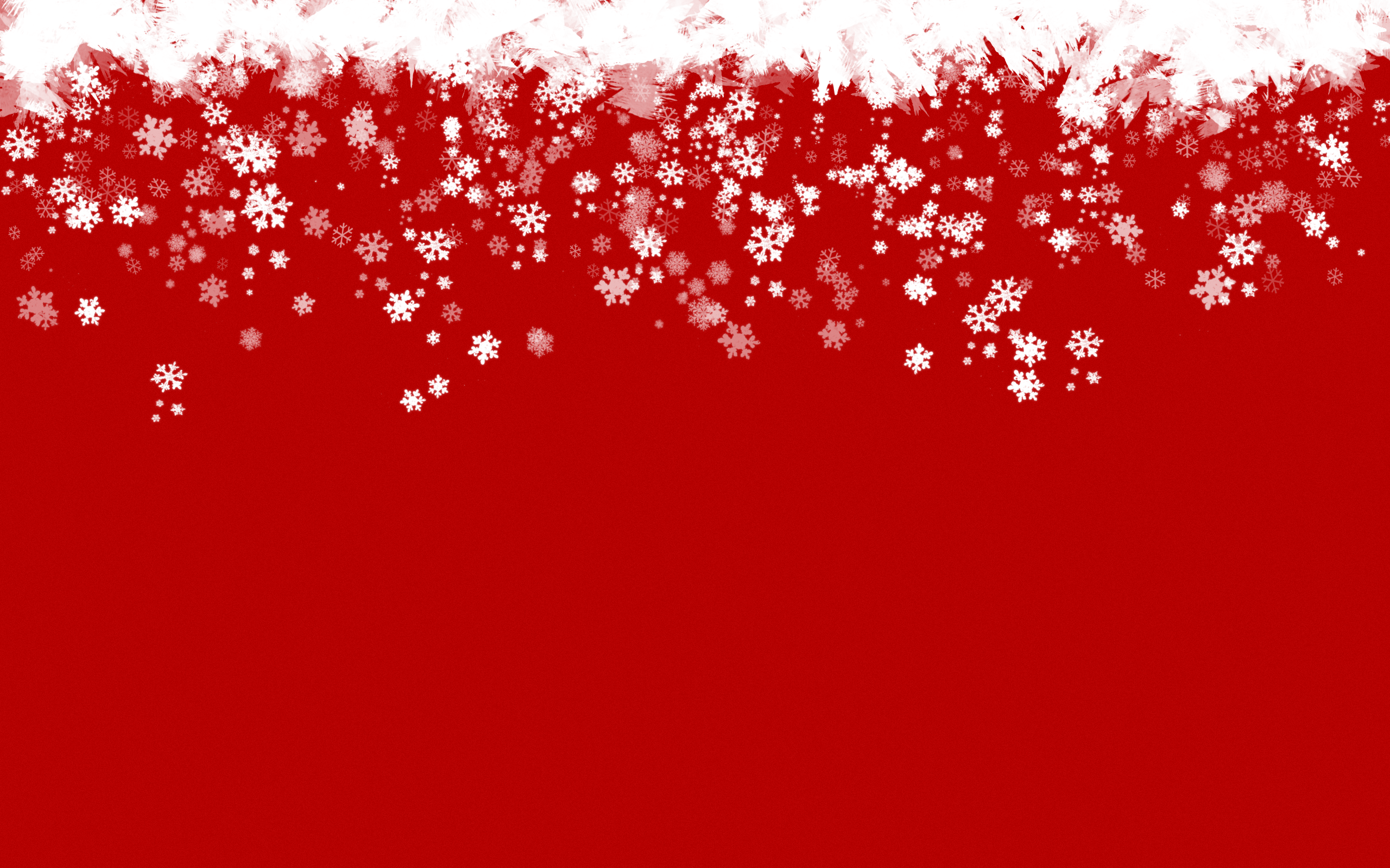 Red Snowflake Wallpapers