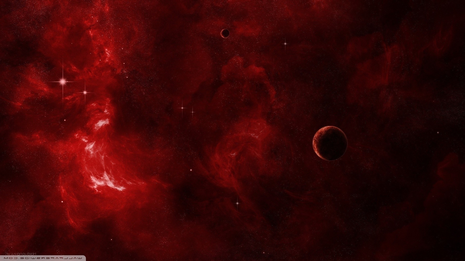 Red Space Wallpapers