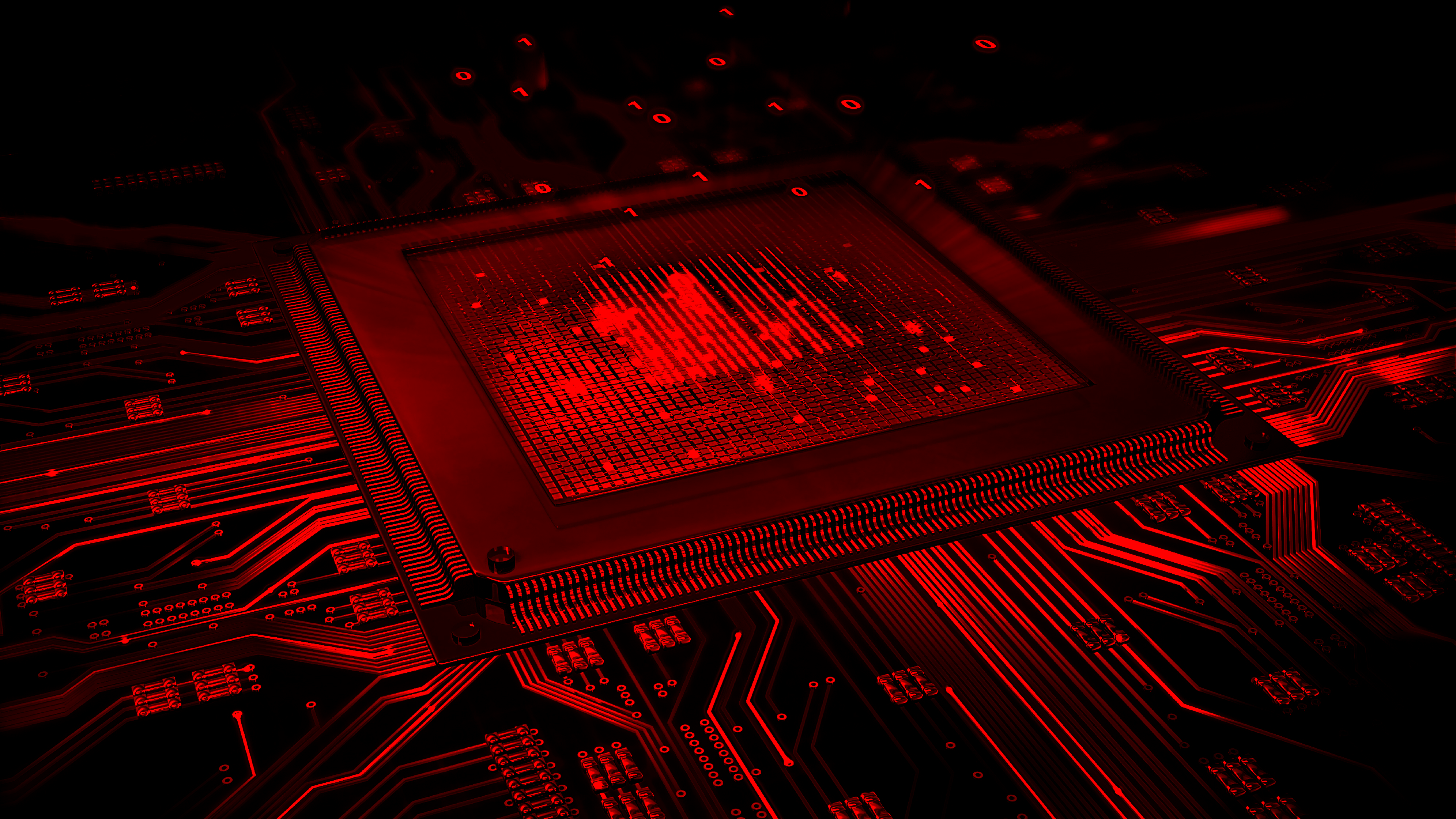 Red Technology Wallpapers