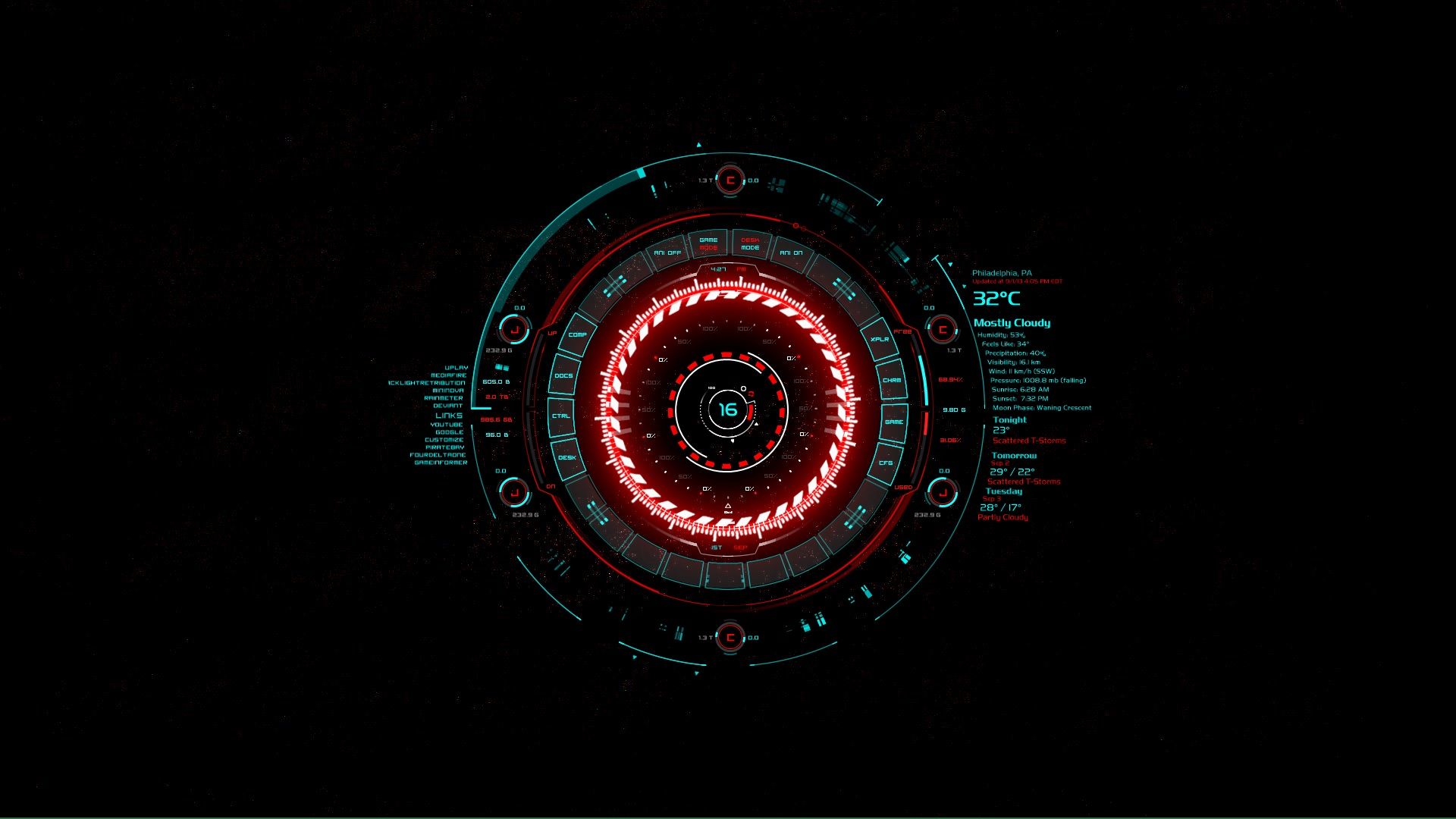 Red Technology Wallpapers