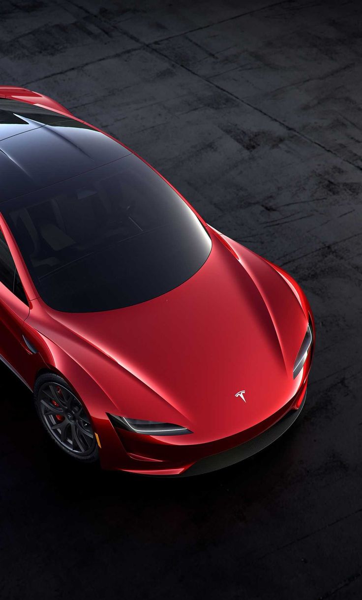 Red Tesla Model X Wallpapers