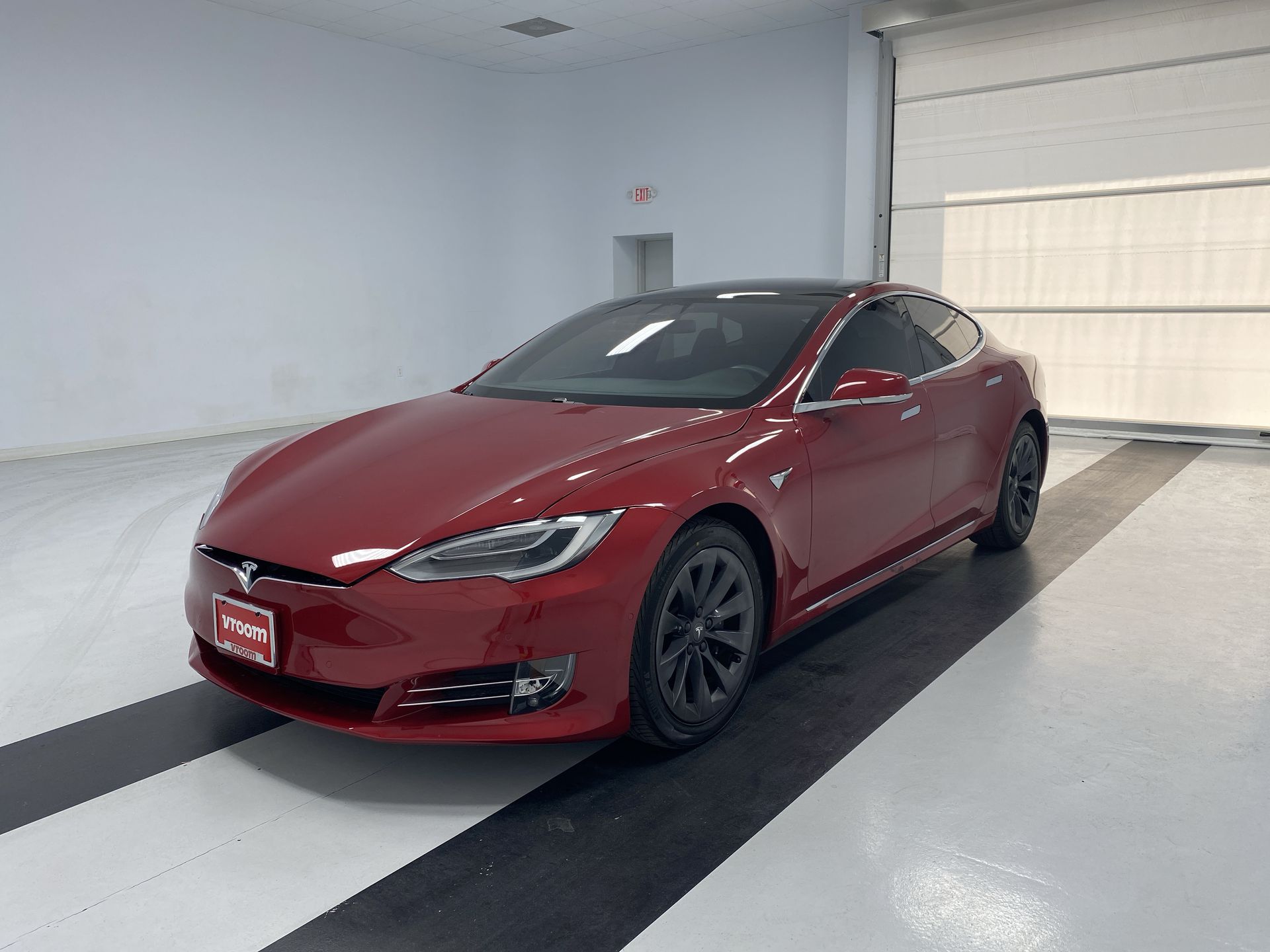 Red Tesla Model X Wallpapers