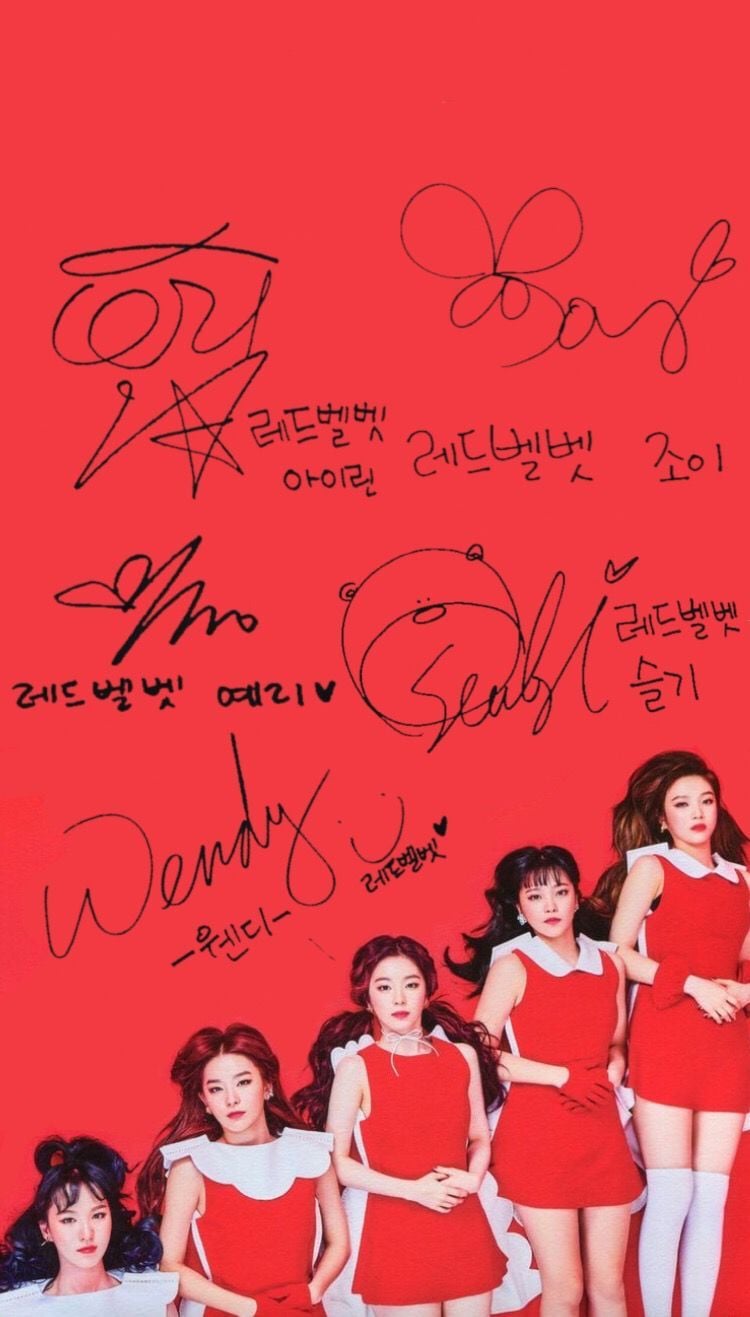 Red Velvet Logo Wallpapers