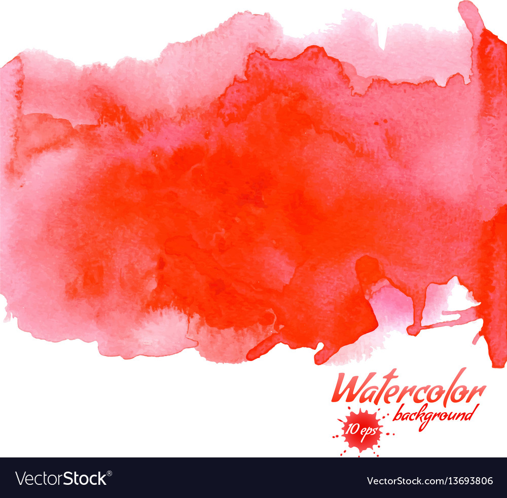 Red Watercolor Wallpapers