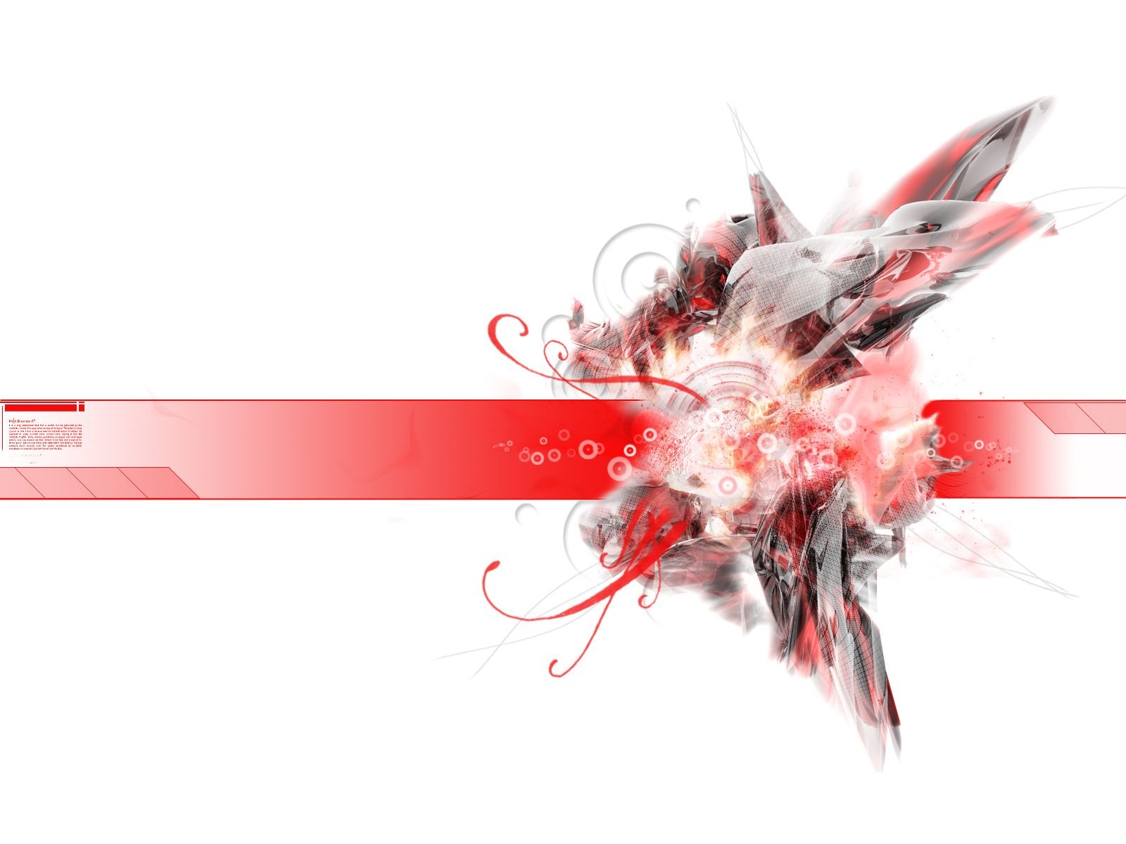 Red White And Black Abstract Wallpapers