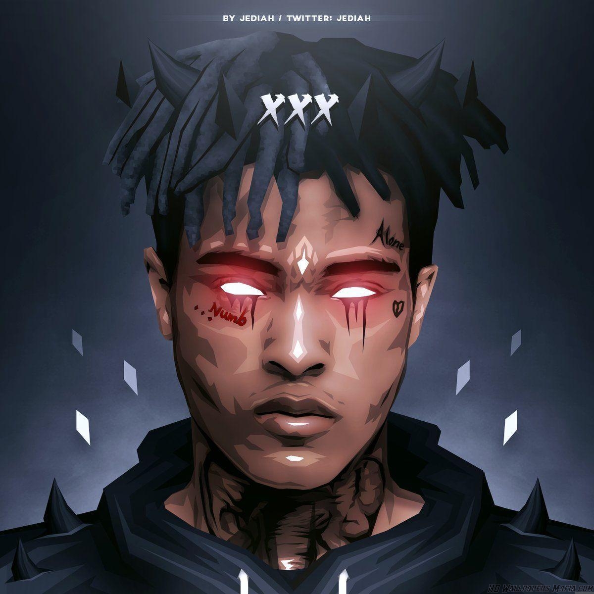 Red Xxxtentacion Wallpapers