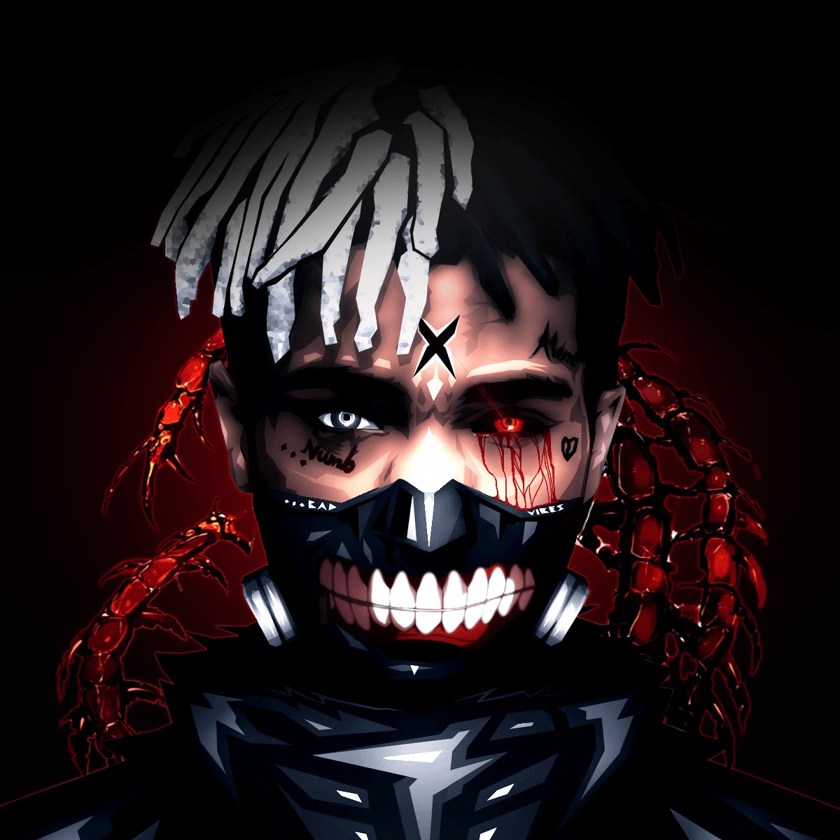 Red Xxxtentacion Wallpapers