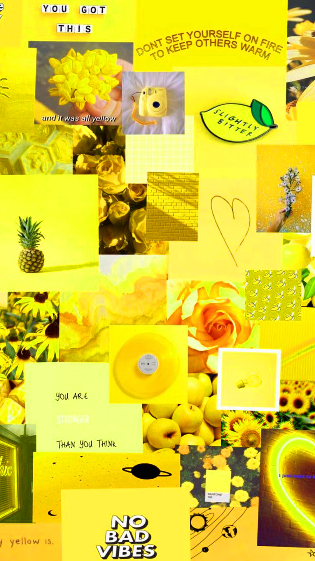 Yellow Aesthetic Desktop Wallpapers