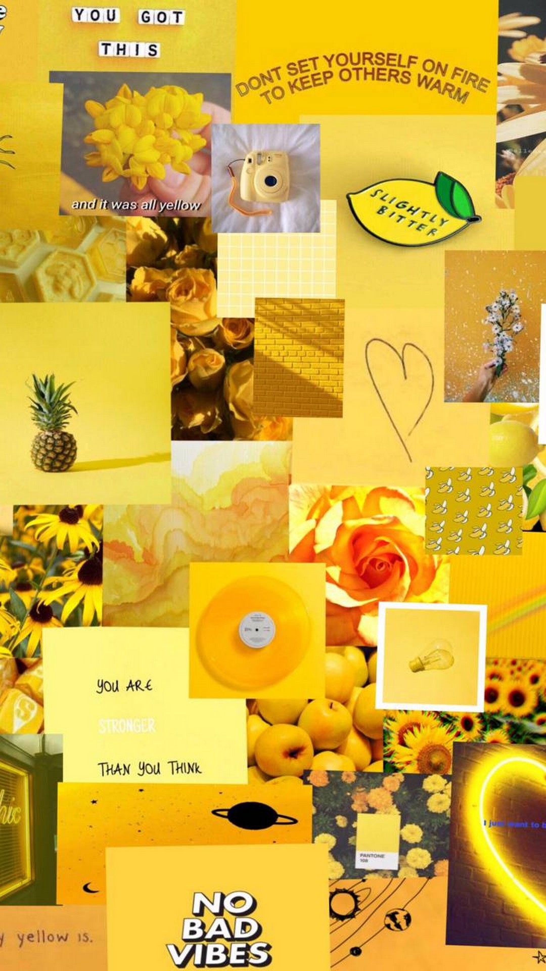 Yellow Aesthetic Phone Wallpapers