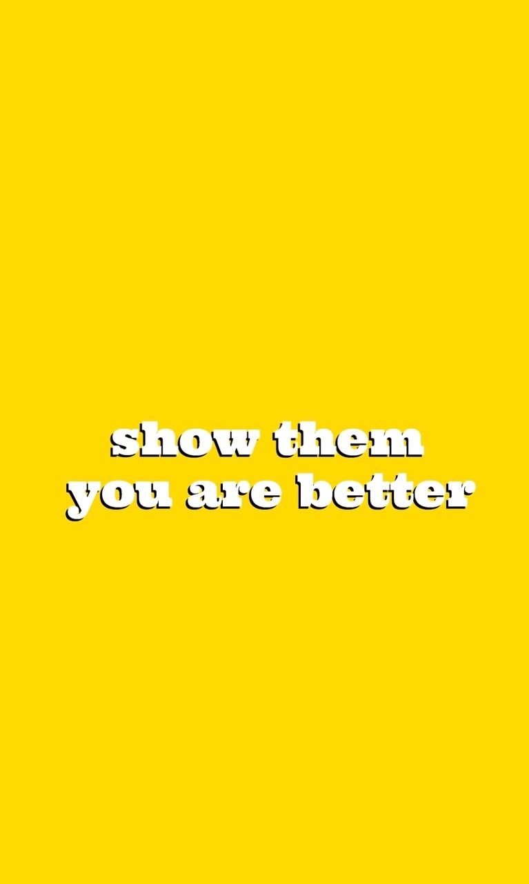 Yellow Aesthetic Quotes Wallpapers