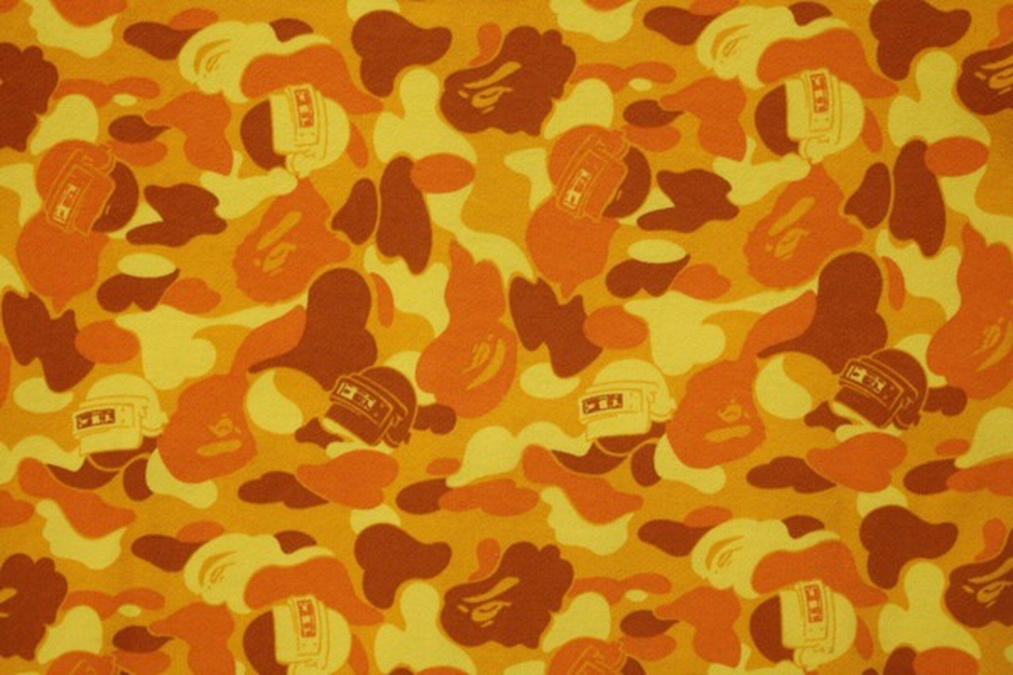 Yellow Bape Logo Wallpapers