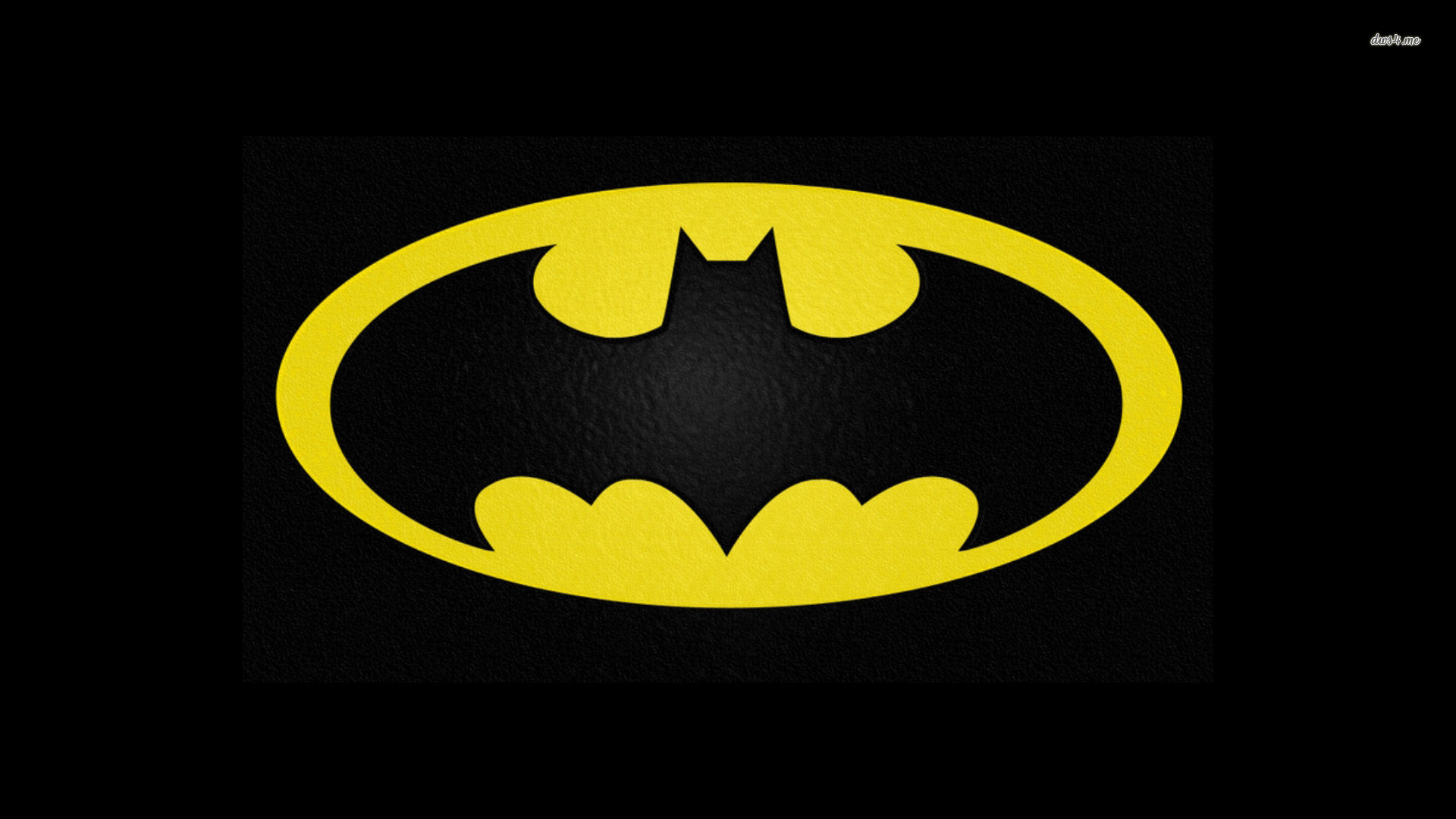 Yellow Batman Sign Wallpapers