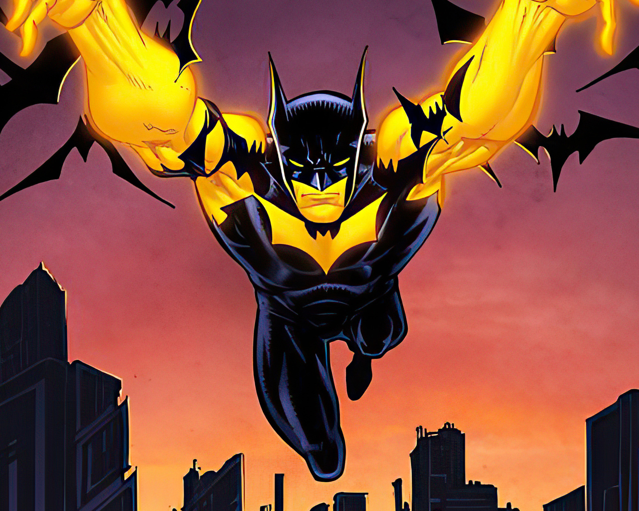 Yellow Batman Sign Wallpapers