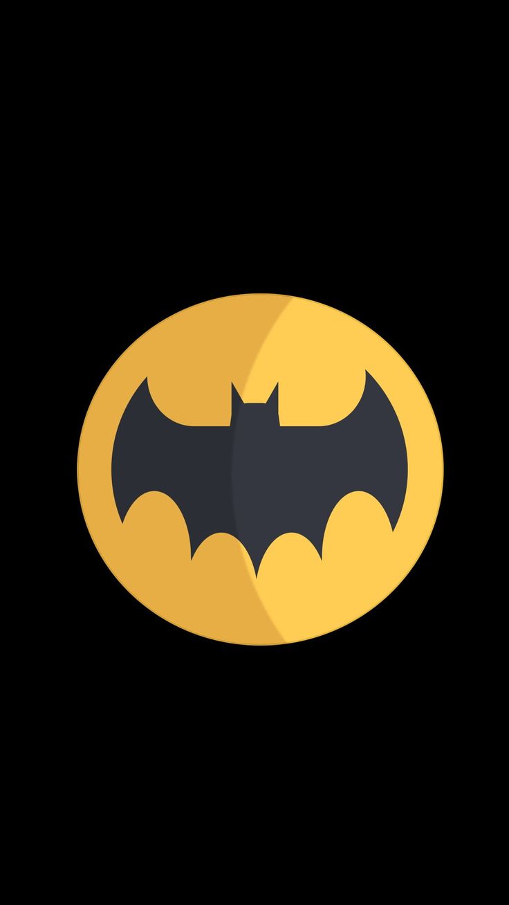 Yellow Batman Sign Wallpapers