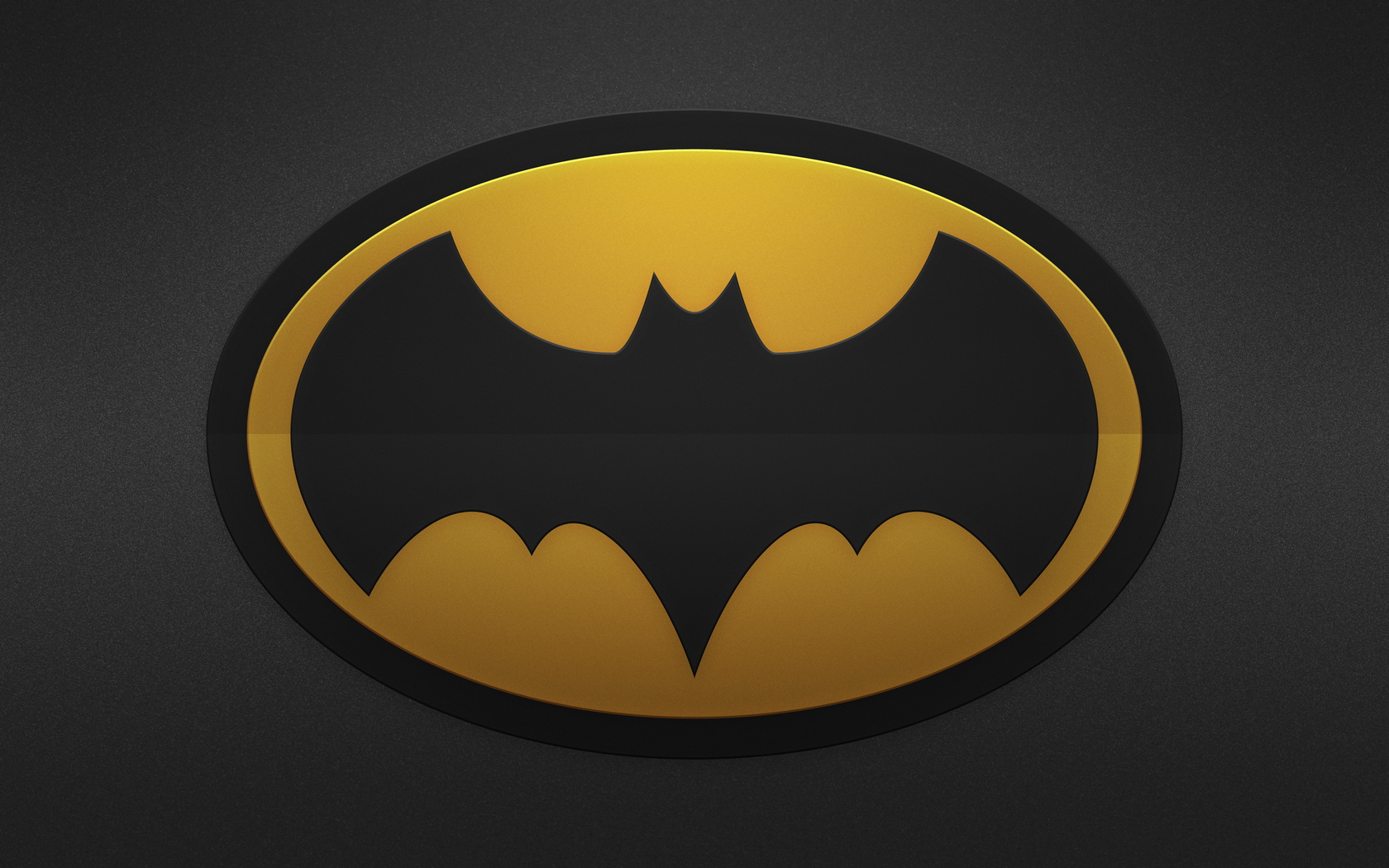 Yellow Batman Sign Wallpapers