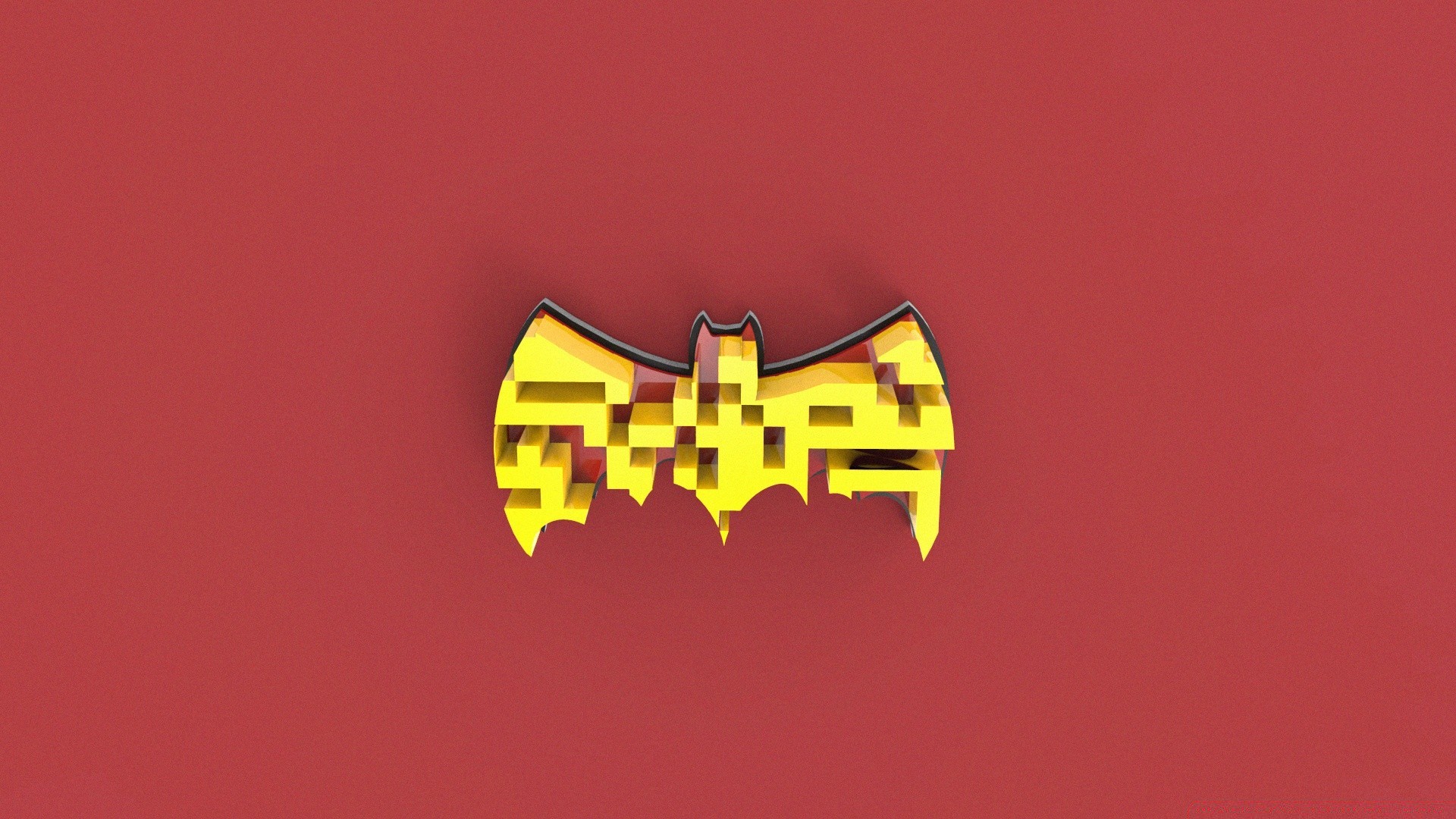 Yellow Batman Sign Wallpapers