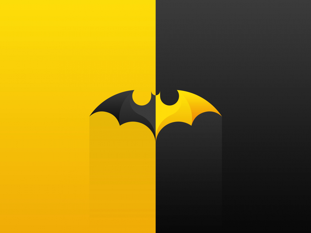 Yellow Batman Sign Wallpapers