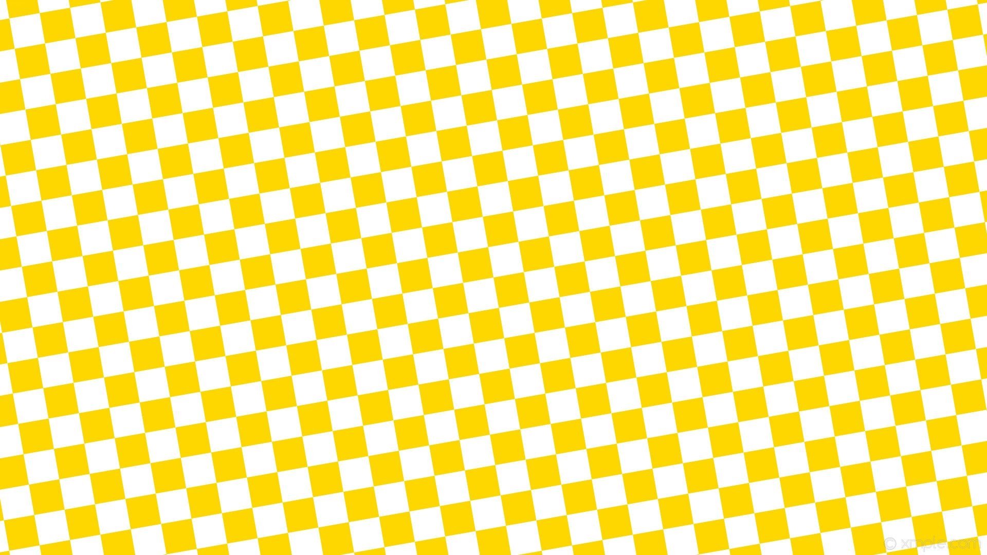 Yellow Checkered Wallpapers