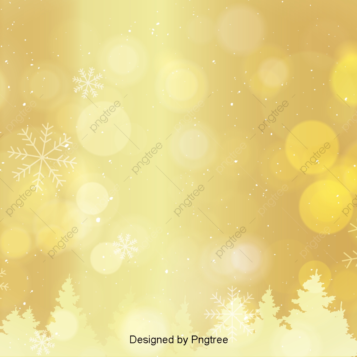 Yellow Christmas Wallpapers