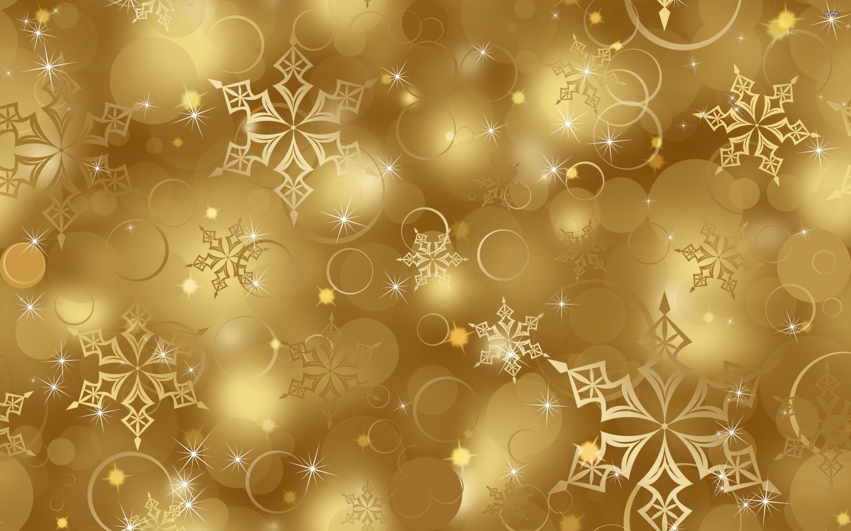 Yellow Christmas Wallpapers