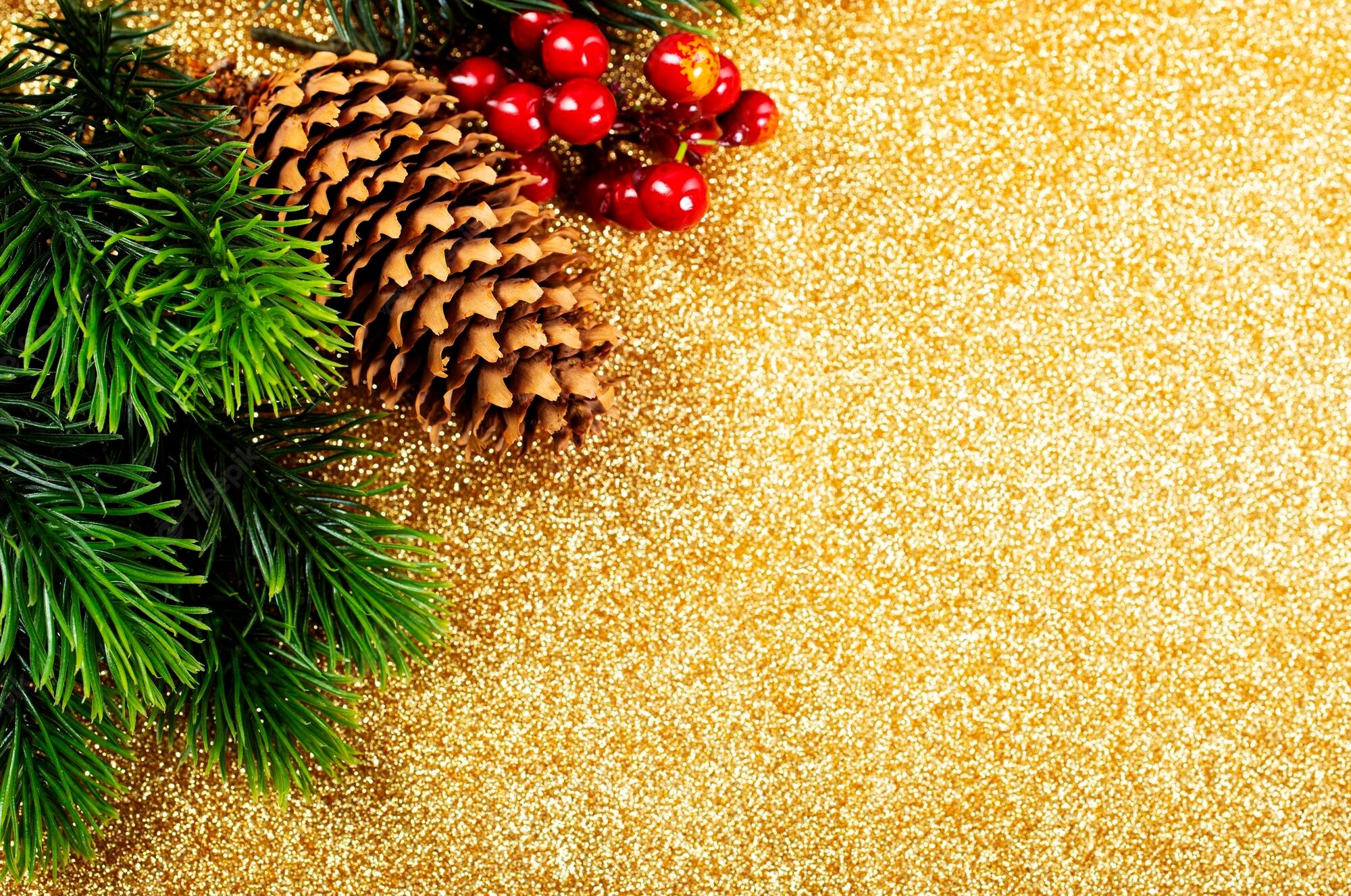 Yellow Christmas Wallpapers