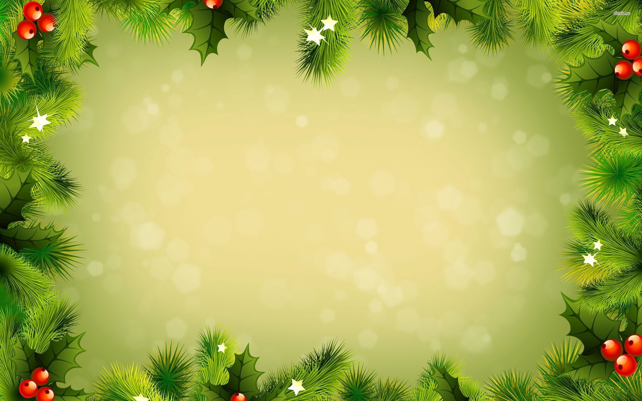 Yellow Christmas Wallpapers