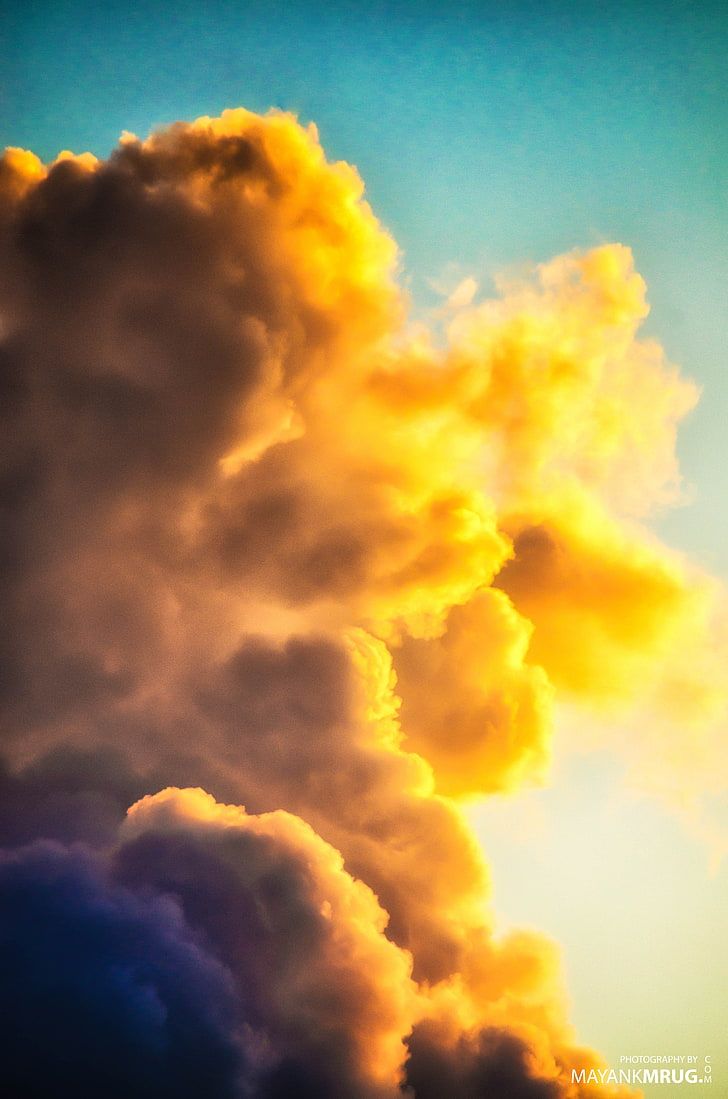 Yellow Cloud Iphone Wallpapers