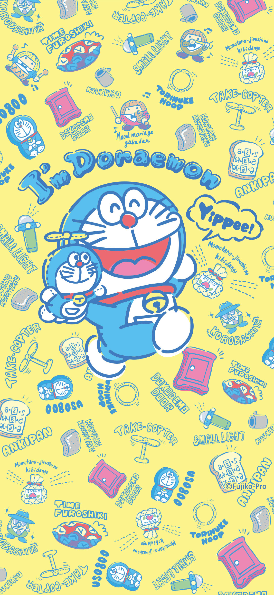 Yellow Doraemon Wallpapers