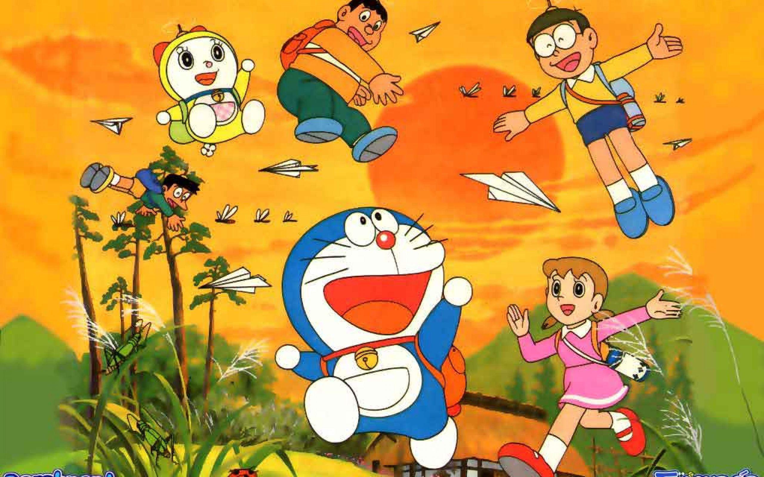 Yellow Doraemon Wallpapers