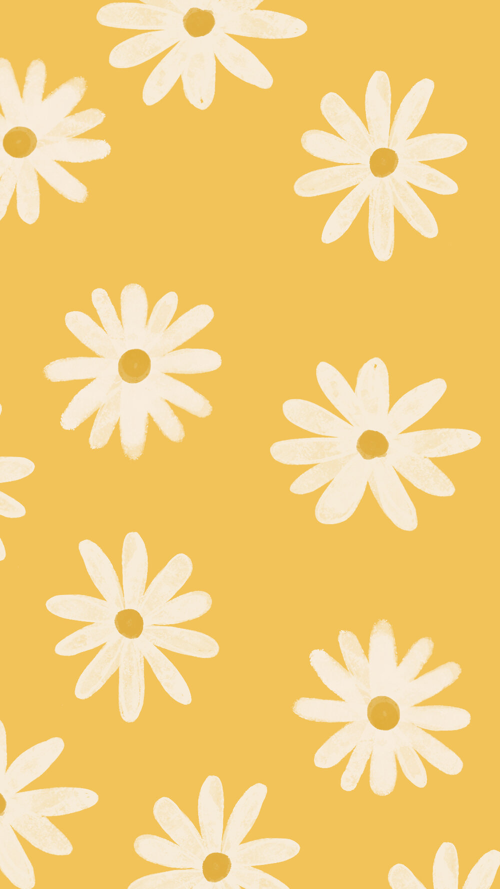 Yellow Floral Iphone Wallpapers