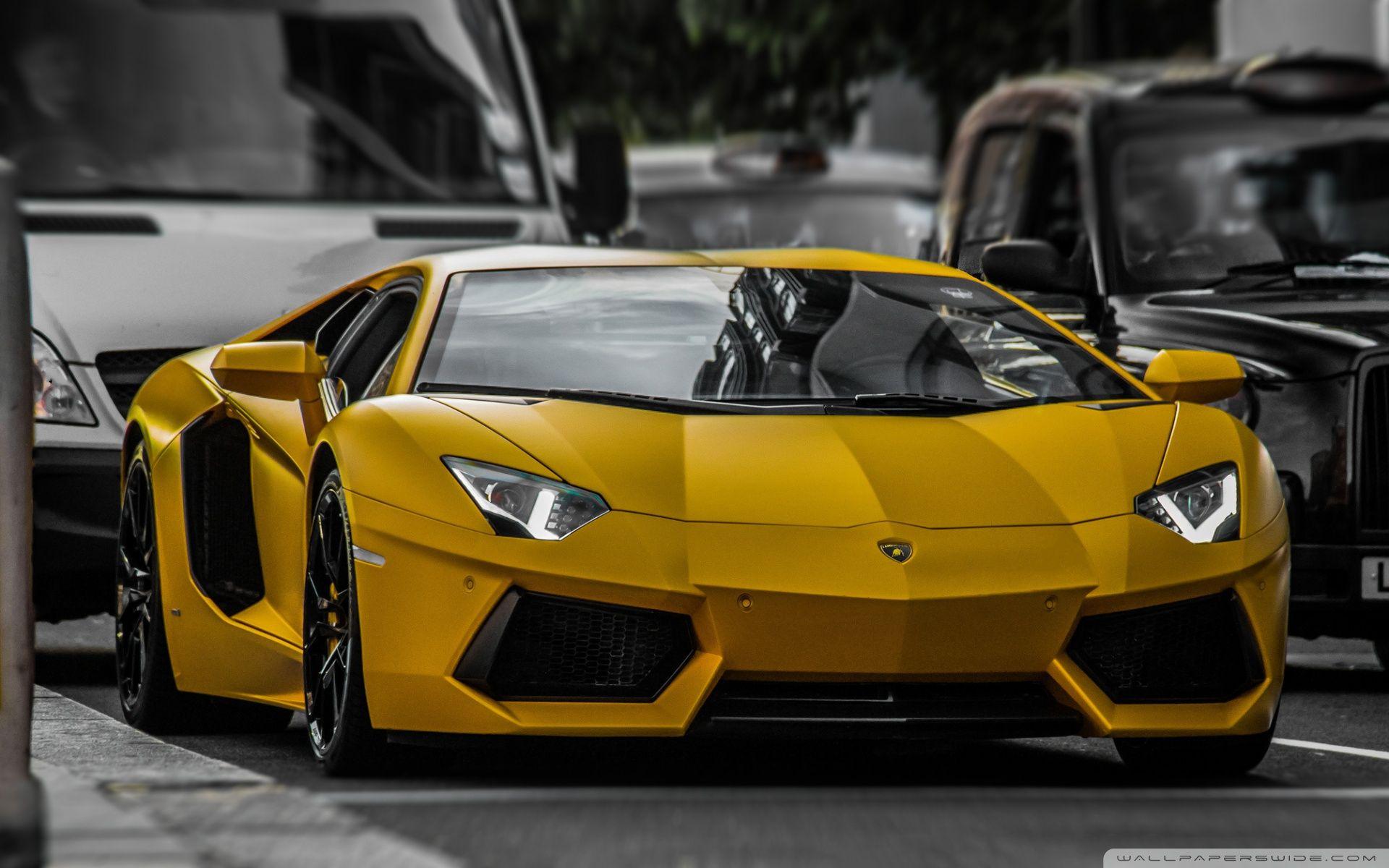 Yellow Lamborghini Wallpapers