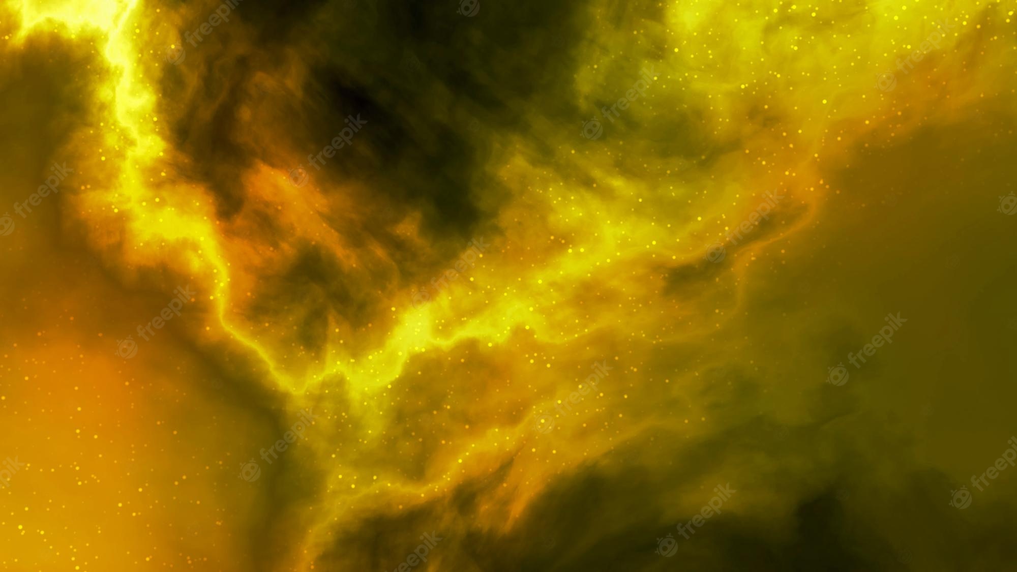 Yellow Nebula Wallpapers