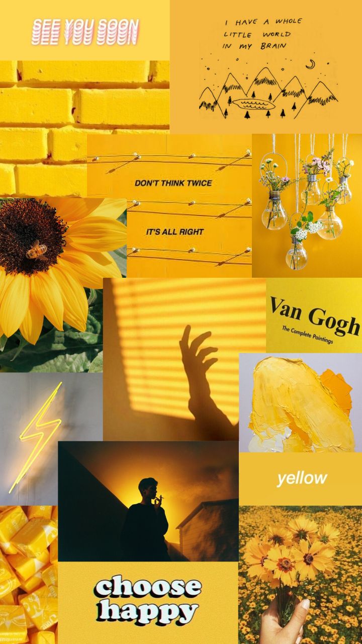 Yellow Pastel Tumblr Wallpapers