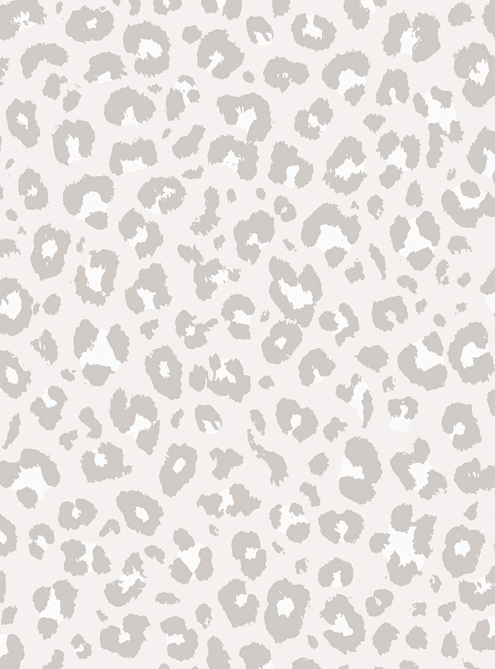 White Leopard Background