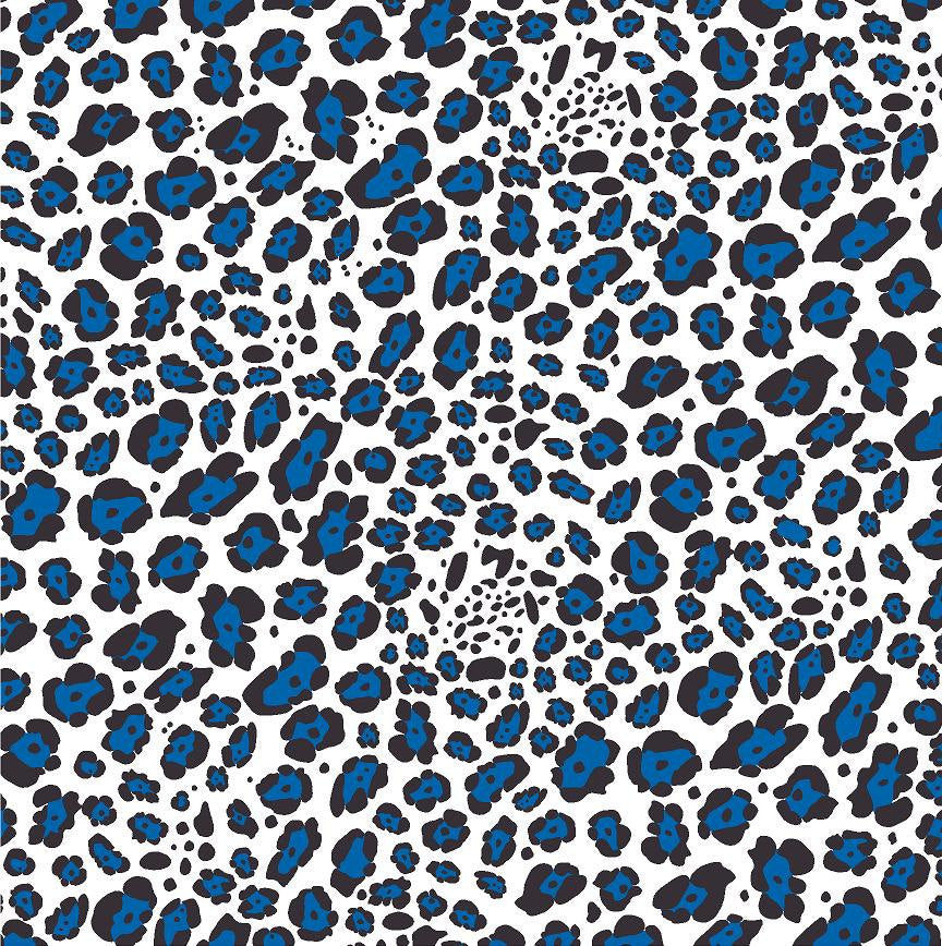 White Leopard Background