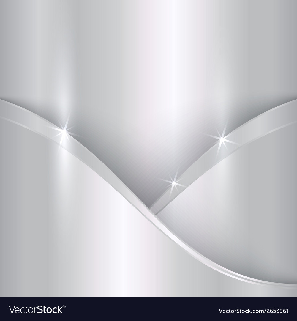 White Metallic Background