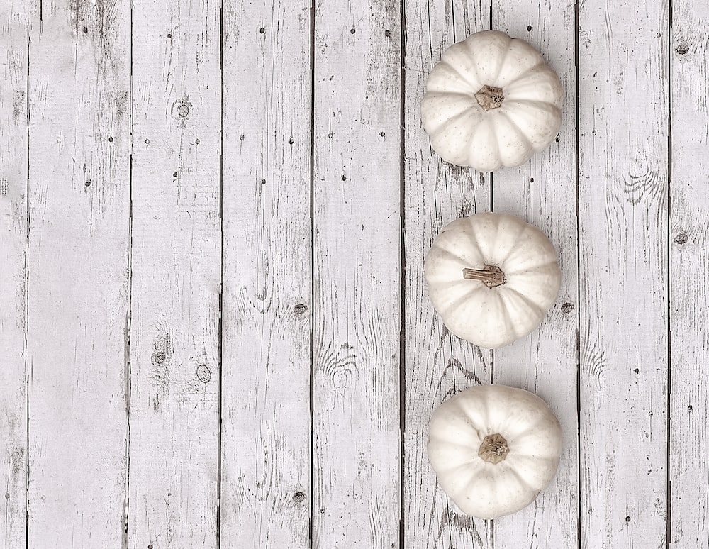 White Pumpkin Background