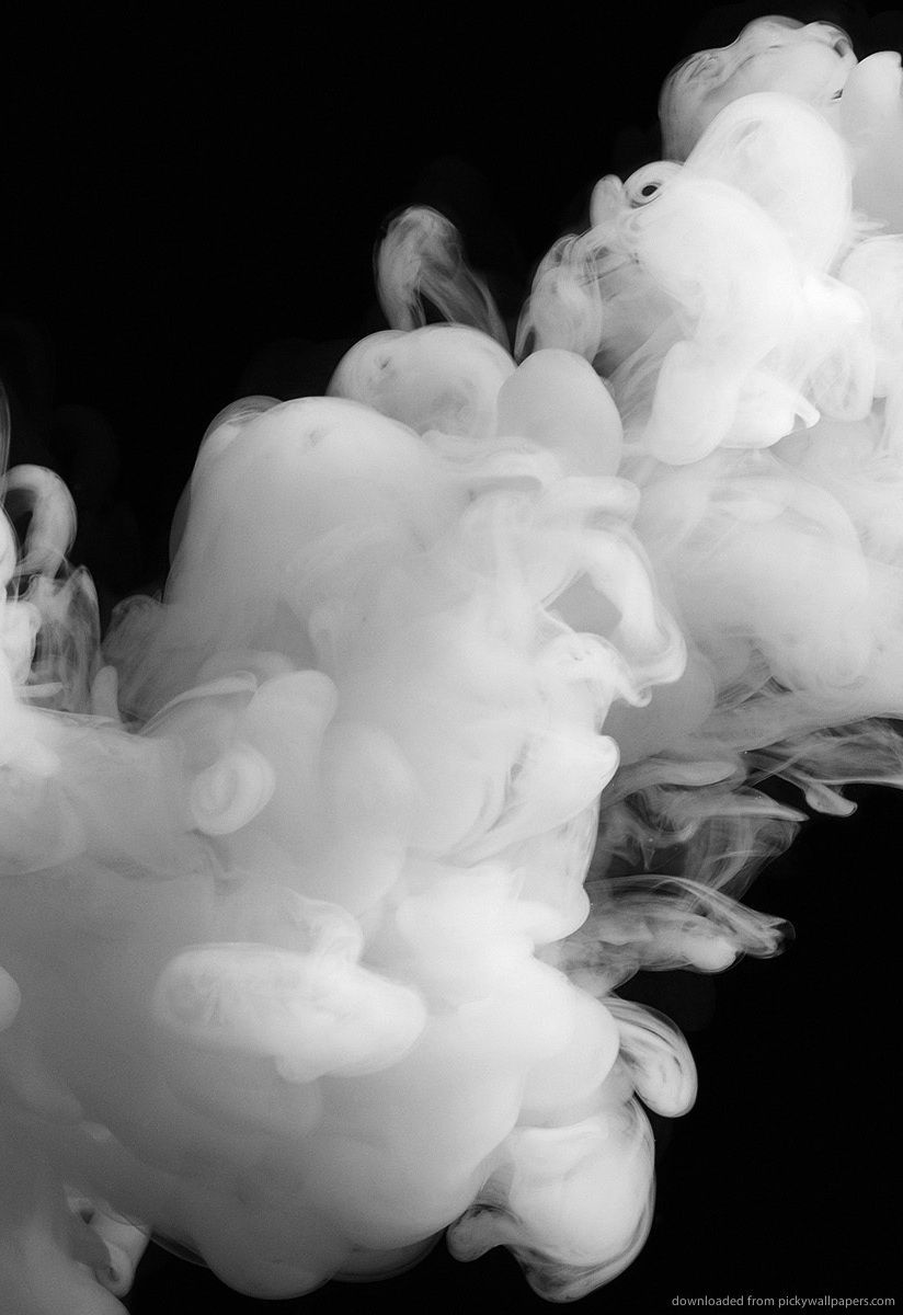 White Smoke Background Hd