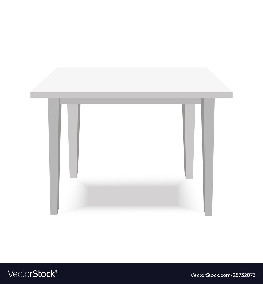White Table Background