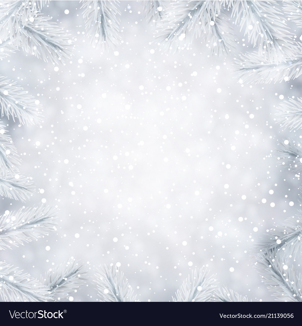 White Winter Background