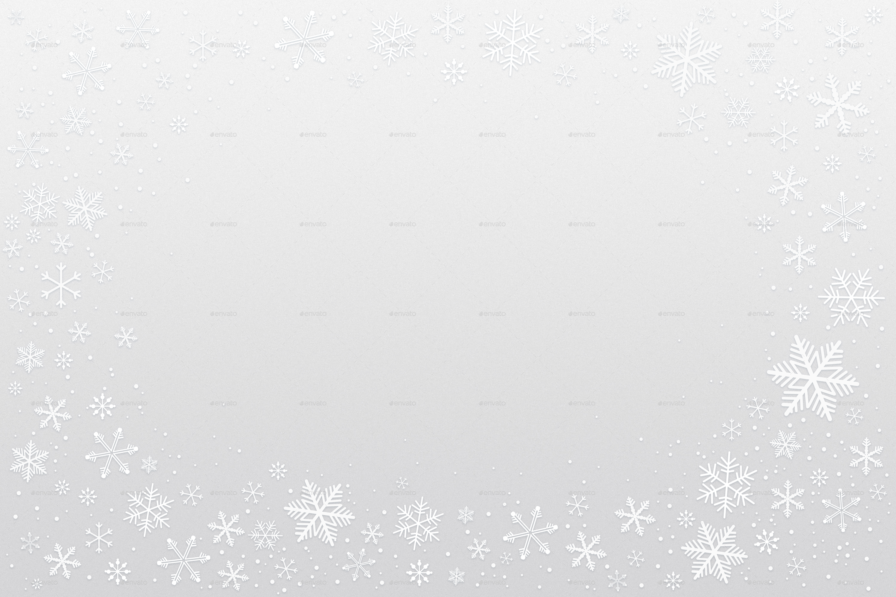 White Winter Background