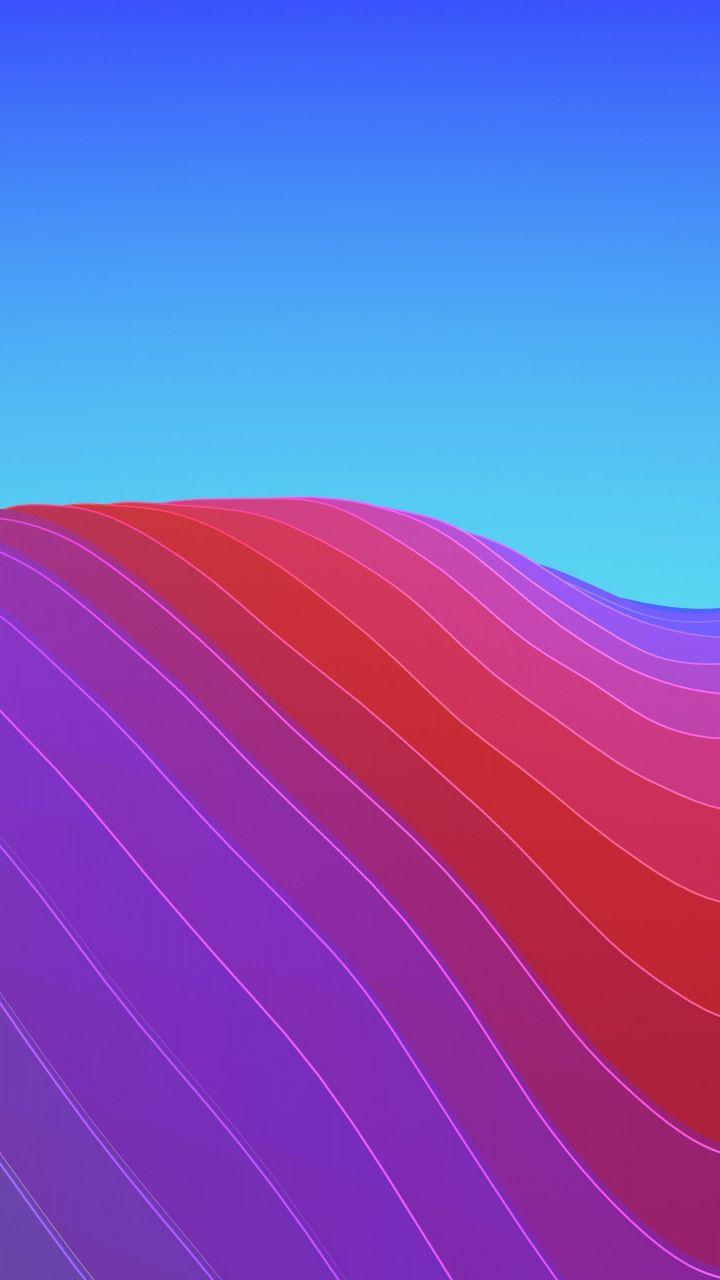 Blury Wave 8K Gradient Wallpapers